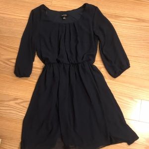 women’s fall navy dress